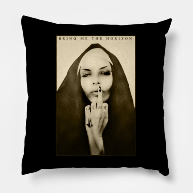 Old Rock Madam F*ck For You Pillow by TrazZinkitt