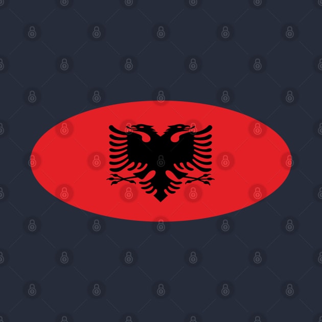 Albania flag by MAGICLAMB