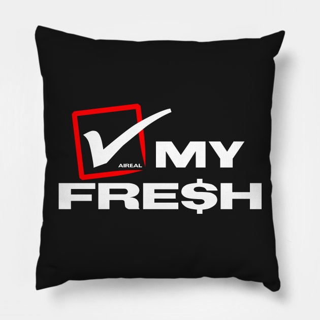 Check My Fresh Pillow by airealapparel