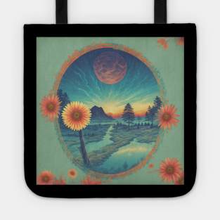 Daisies Vintage Retro Since Established Flora Minimalist Tote