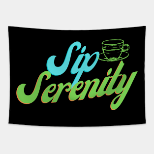 Sip Serenity Tapestry