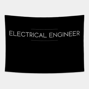 Electrical Engineer Minimalist Design Tapestry