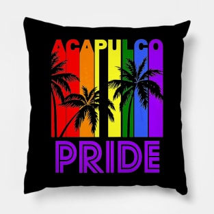 Acapulco Pride Gay LGBTQ Pillow