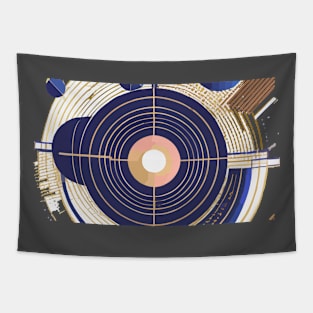 circle art, target Tapestry