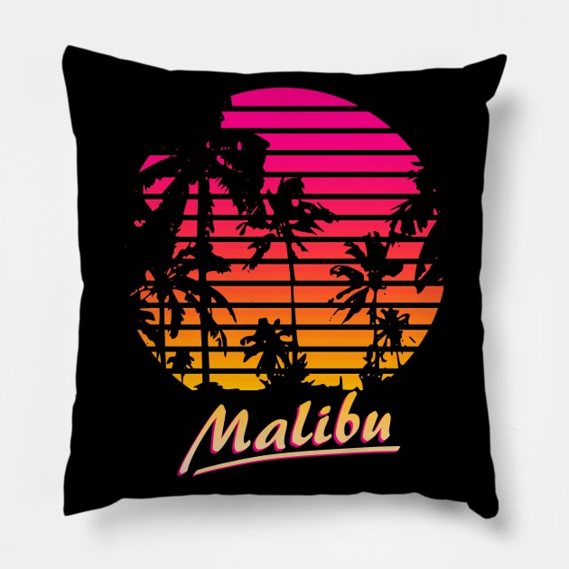 Malibu Pillow by Nerd_art