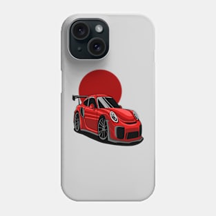 Sports Cars cartoon illustrator Phone Case