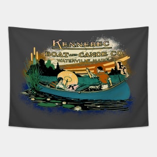 Kennebec Canoes Tapestry