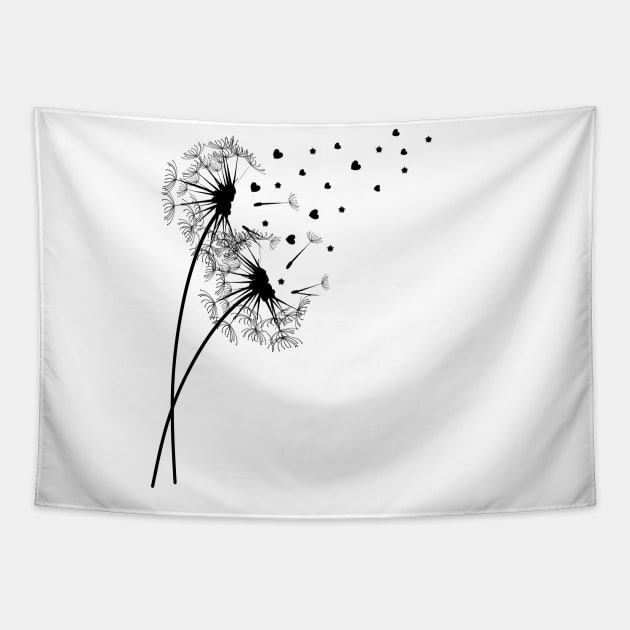 dandelion Tapestry by Bianka