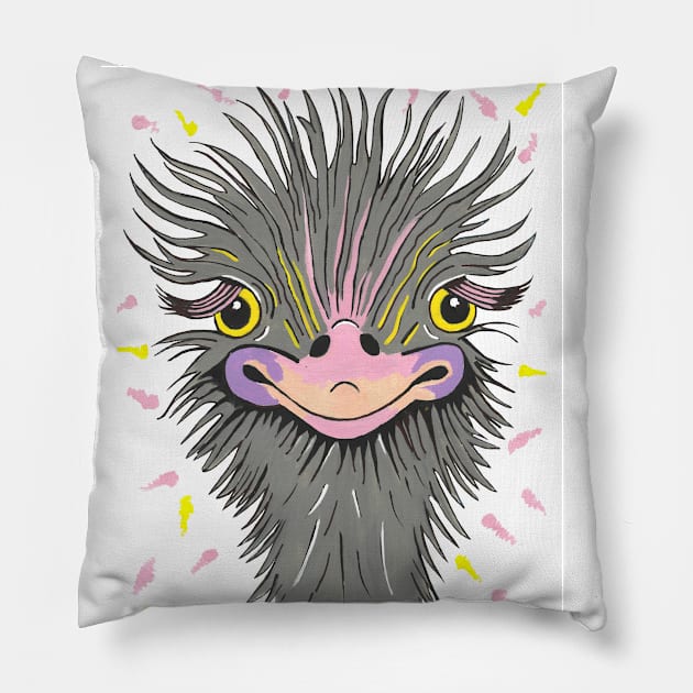 Hair Raising Day Pillow by SartorisArt1