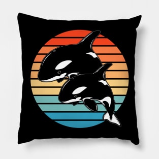 Twin Orca Team Spirit Pillow