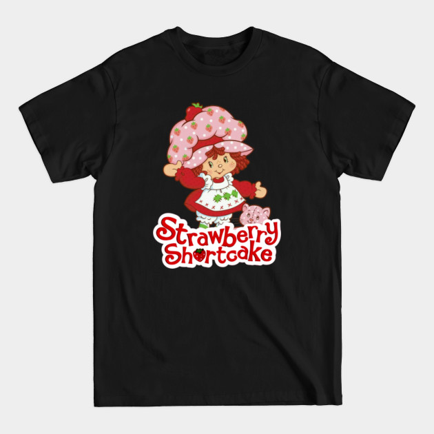 Strawberry Shortcake and Cat - Strawberry Shortcake - T-Shirt