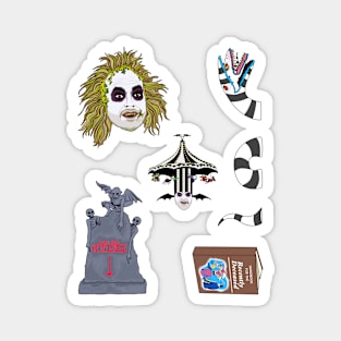 Beetlejuice | Sticker Set Magnet