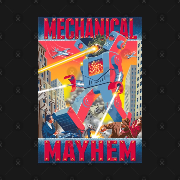 Mechanical Mayhem by WonderWebb