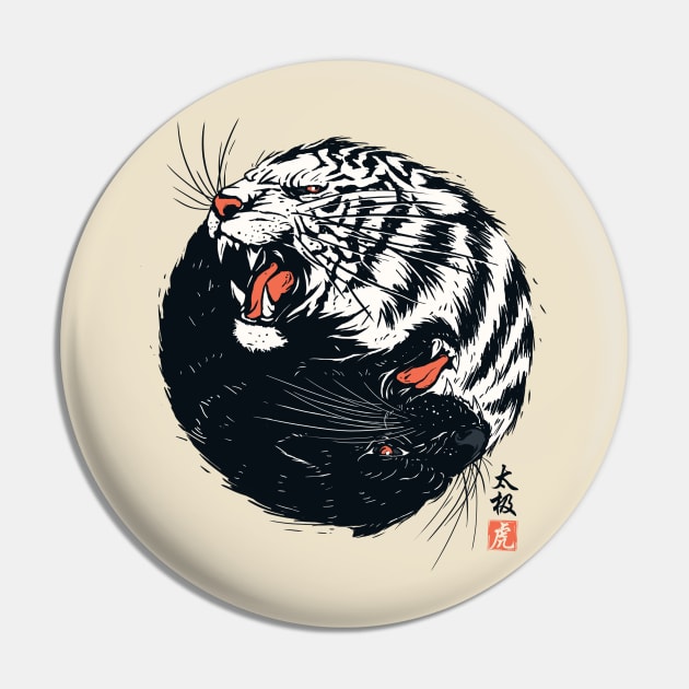 Taichi Tiger Pin by StevenToang