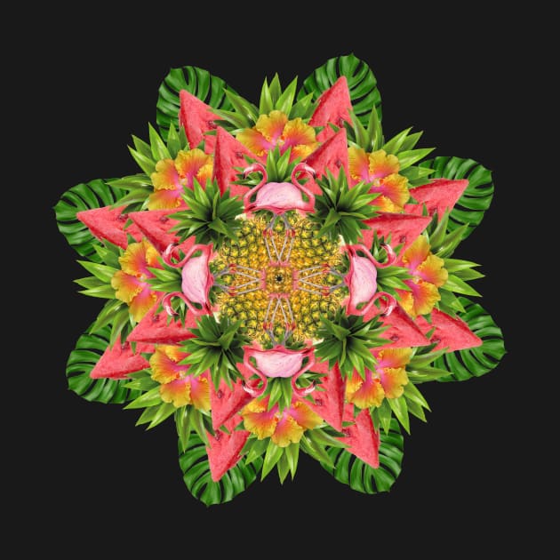 pink passion mandala by burenkaUA