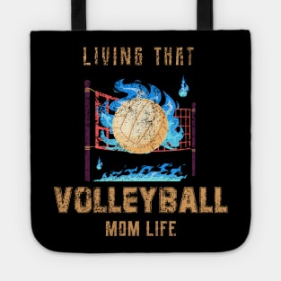 Living That Volleyball Mon Life Tote
