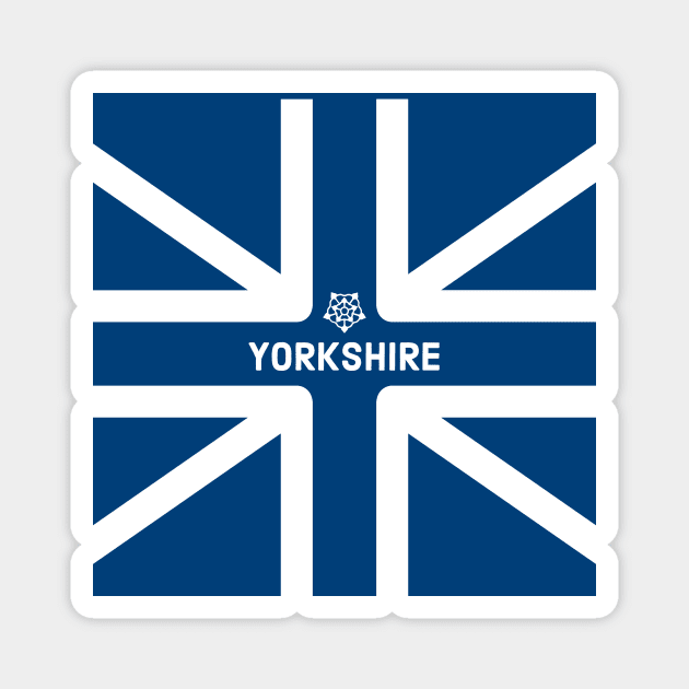 Yorkshire Union Jack Magnet by Room Thirty Four