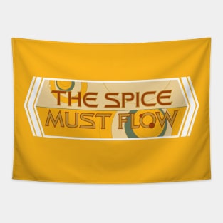 The Spice Must Flow. Horizontal Design. Tapestry