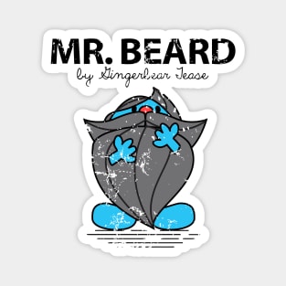 Mr. Grey Beard Magnet