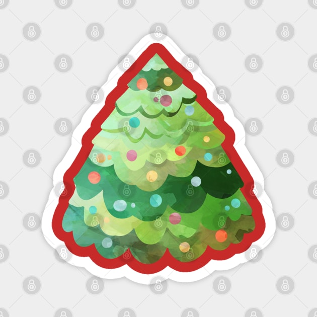 Christmas tree Magnet by MiRaFoto