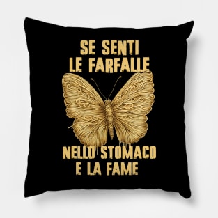 Butterfly Pasta Lover Pillow