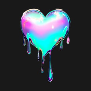 Iridescent Heart T-Shirt