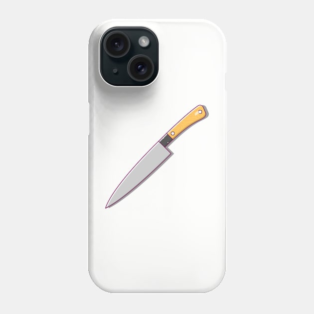 Kitchen Knife Phone Case by KH Studio