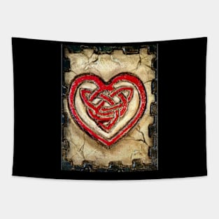 Brave Heart ❤️ Celtic Knots Tapestry