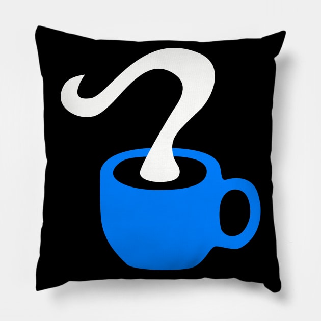 Cup of hot drink Pillow by Dyobon
