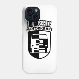 IFA Ludwigsfelde Motorkraft Coat of Arms (black) Phone Case