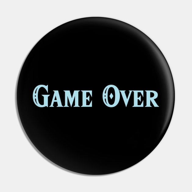 Game Over (Ice) Pin by inotyler