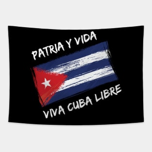 Patria Y Vida - Viva Cuba Libre! Tapestry