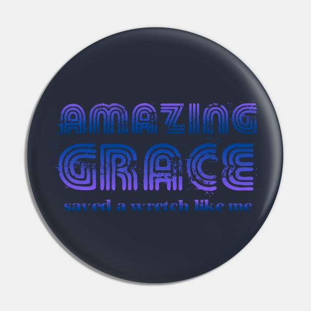 Amazing Grace (blue) Pin by AlondraHanley