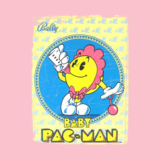 Baby Pac-Man by Slippytee