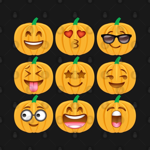 Pumpkin Emoji for Halloween and Thanksgiving Fun by SassySoClassy