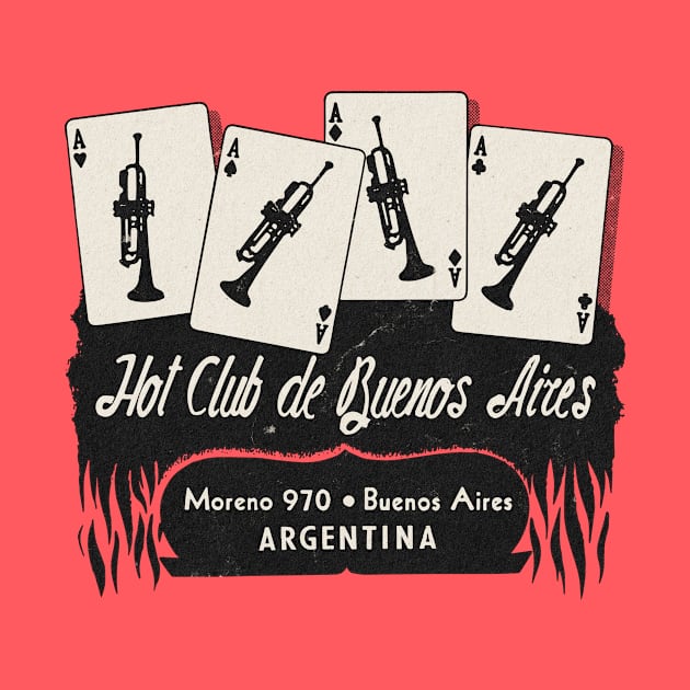 Vintage Buenos Aires Argentina Jazz Club by Kujo Vintage