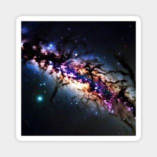 Milky Way Galaxy Photograph Magnet