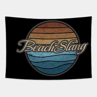 Beach Slang Retro Waves Tapestry
