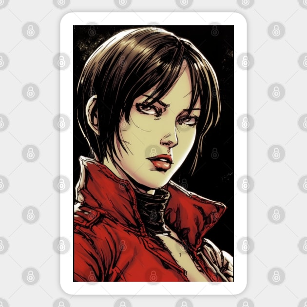 Ada Wong (Resident Evil 4) - Ada Wong - Sticker