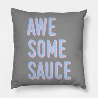awe some sauce Pillow