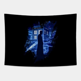 Crazy Blue Tapestry