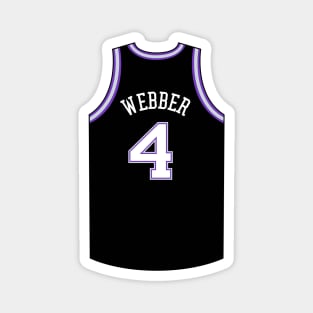 Chris Webber Sacramento Jersey Qiangy Magnet