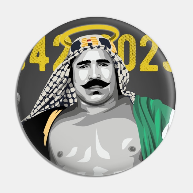 The Iron Sheik Pin by mirailecs