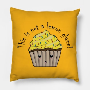 Lemon cupcake Pillow