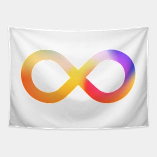 Autism Gradient Infinity Tapestry