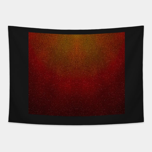 Red Orange Dragon Scale Tapestry by SolarCross