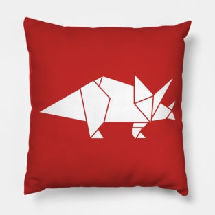 Prehistoric Origami - Triceratops Pillow