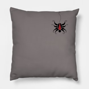 Dangling Black Widow Pillow