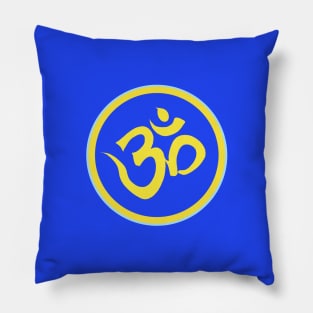 Om Spirituality Awareness Meditation Yoga Pillow