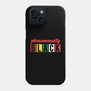 Phenomenally Black Phone Case